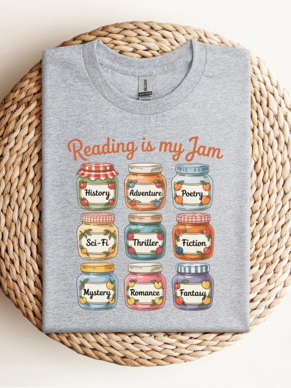 Reading Is My Jam T-Shirt